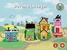 Bornholmsbyn – ett webbspel enligt Bornholmsmodellen från Ing-Read AB Logotyp
